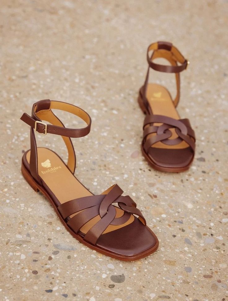 Isla Tan Leather Sandal