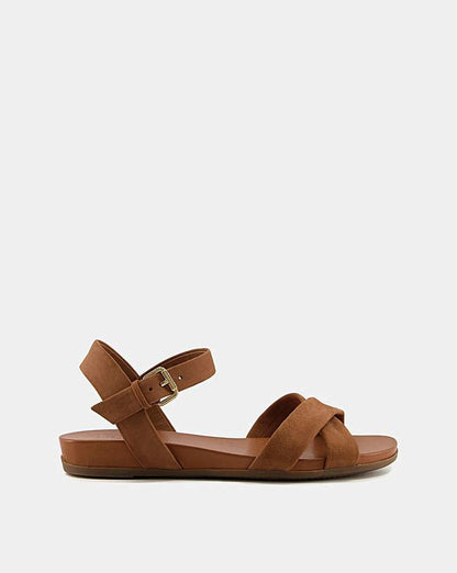 Sienna Caramel Leather Sandal