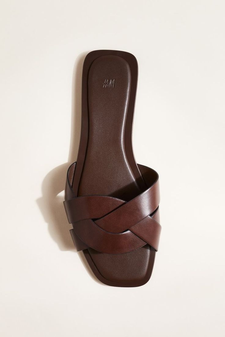 Amara Espresso Leather Sandal